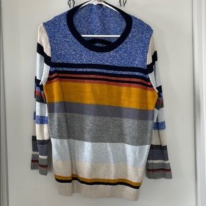 Color block sweater